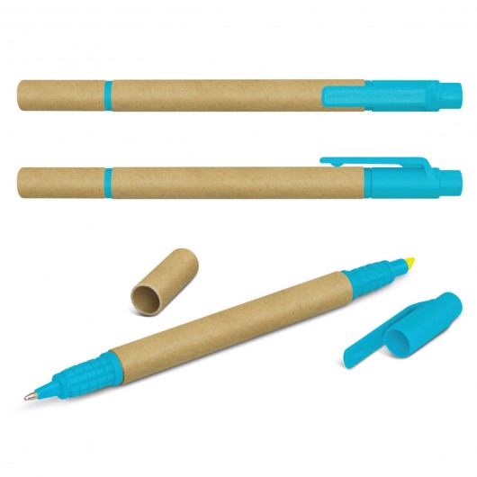 Eco Pen Highlighter natural lightblue